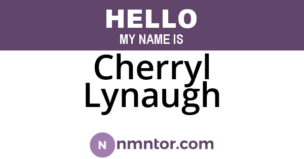 Cherryl Lynaugh