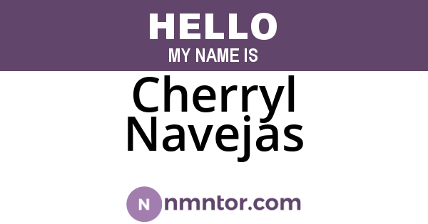 Cherryl Navejas