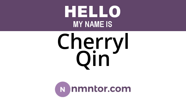 Cherryl Qin
