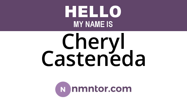 Cheryl Casteneda
