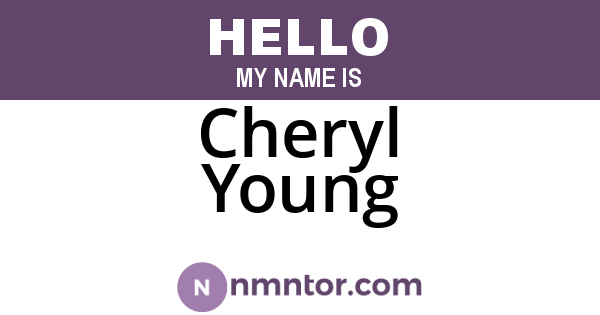 Cheryl Young