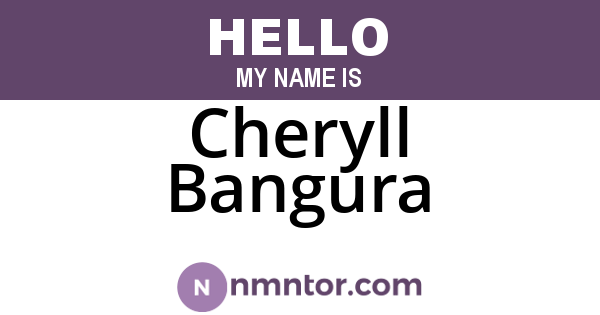 Cheryll Bangura