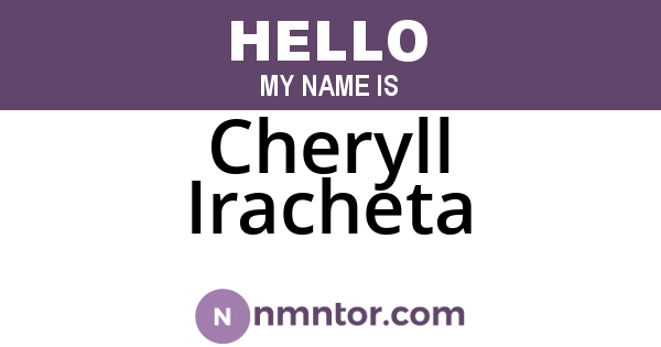 Cheryll Iracheta