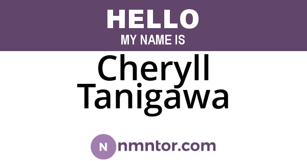 Cheryll Tanigawa