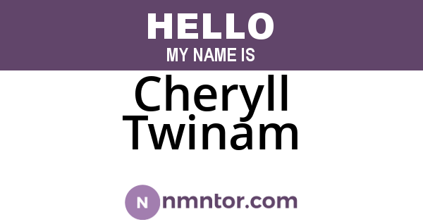 Cheryll Twinam