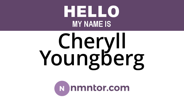 Cheryll Youngberg