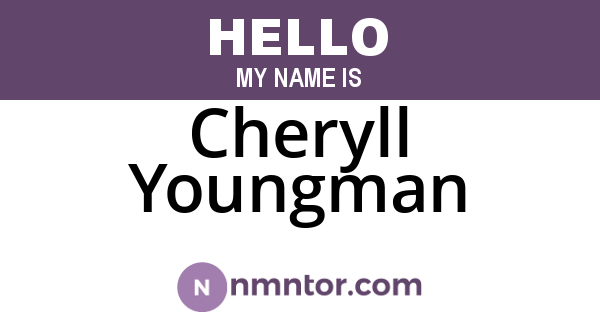 Cheryll Youngman