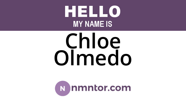 Chloe Olmedo