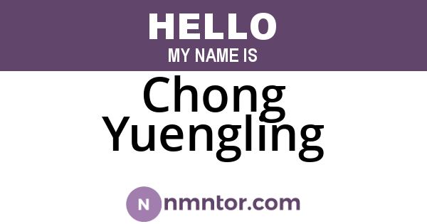 Chong Yuengling