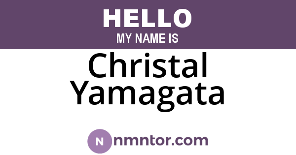 Christal Yamagata