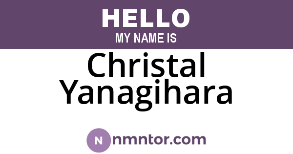 Christal Yanagihara