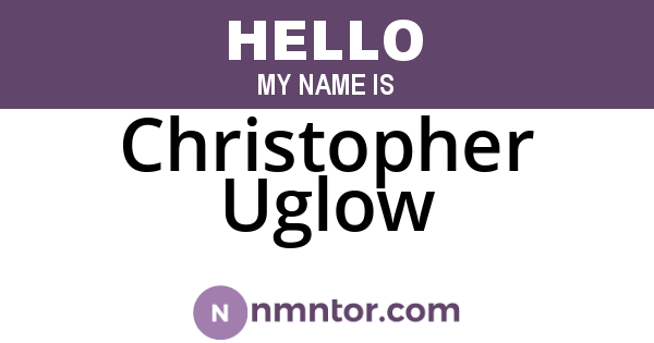 Christopher Uglow
