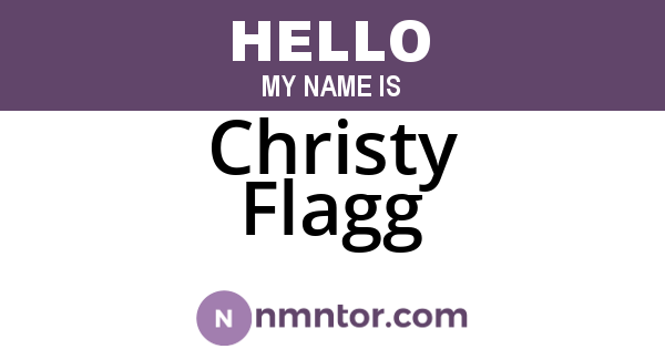Christy Flagg
