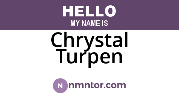 Chrystal Turpen