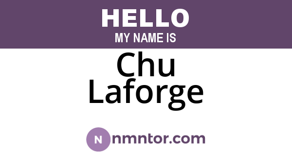 Chu Laforge