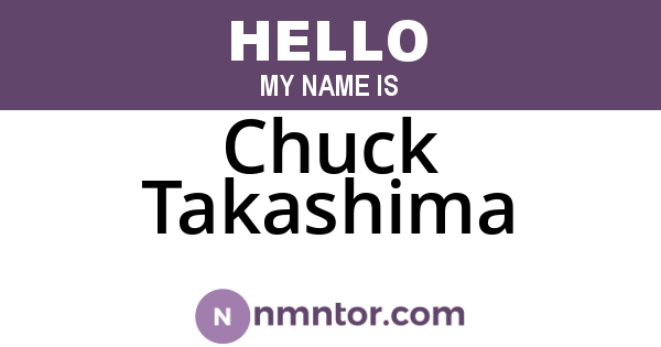 Chuck Takashima