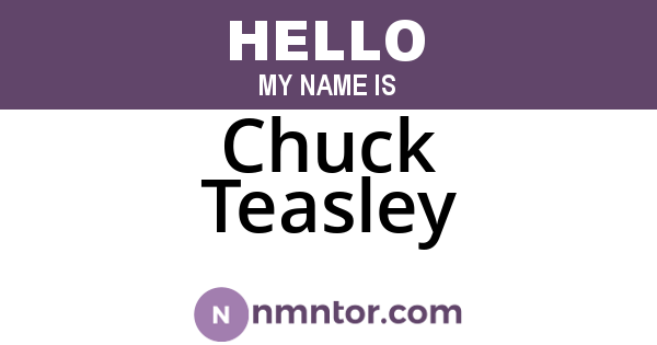 Chuck Teasley