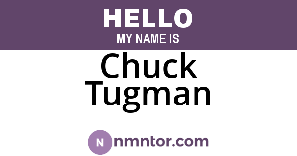 Chuck Tugman