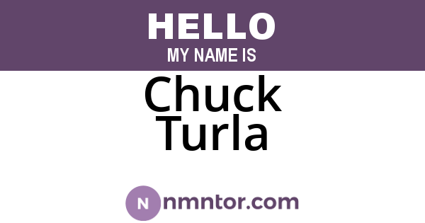 Chuck Turla