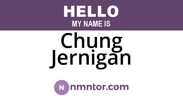 Chung Jernigan