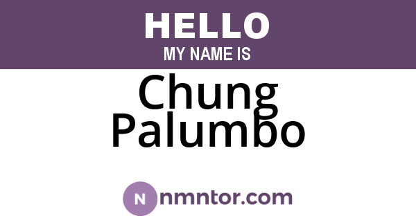 Chung Palumbo