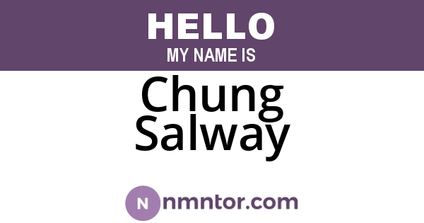 Chung Salway