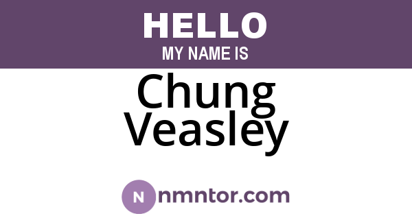 Chung Veasley