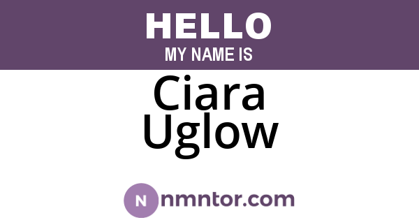 Ciara Uglow