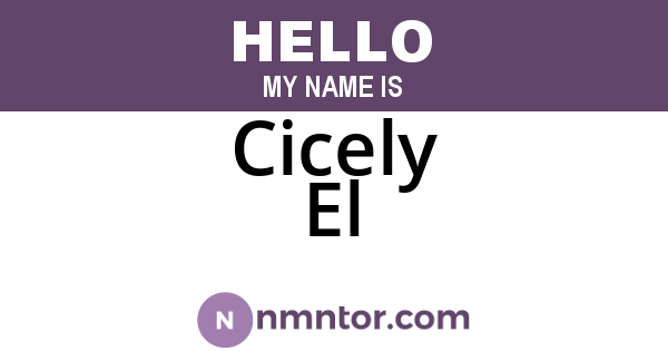 Cicely El