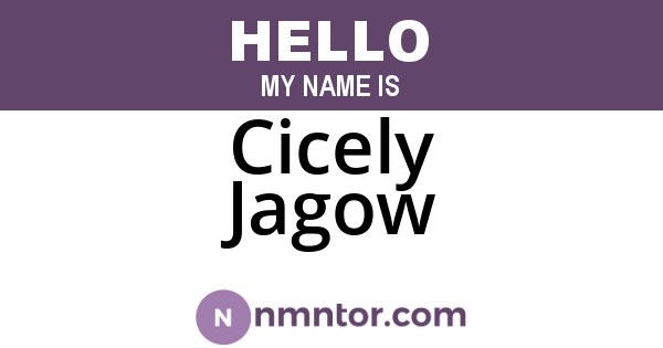 Cicely Jagow