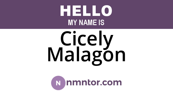 Cicely Malagon