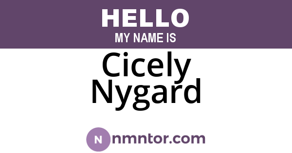 Cicely Nygard