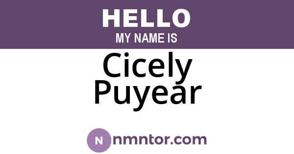 Cicely Puyear