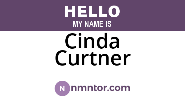 Cinda Curtner