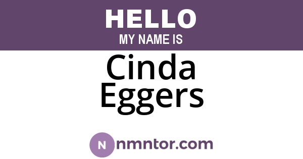 Cinda Eggers