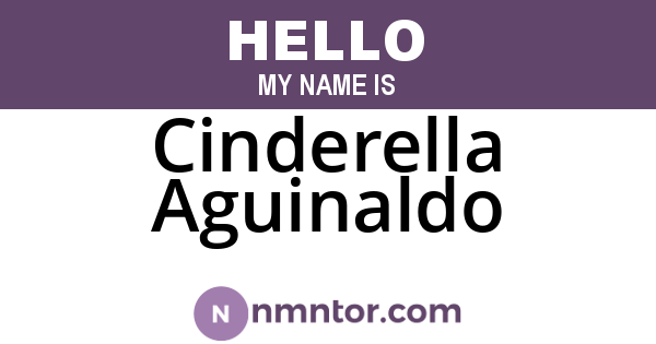 Cinderella Aguinaldo