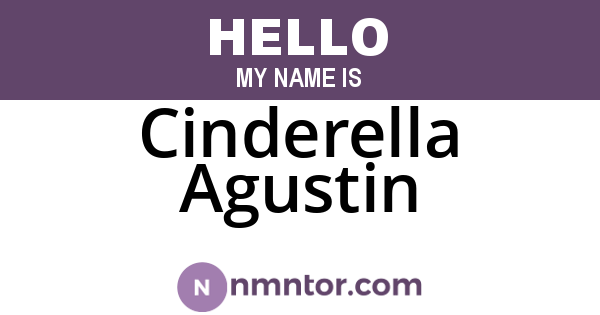 Cinderella Agustin