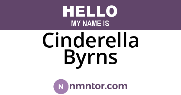 Cinderella Byrns