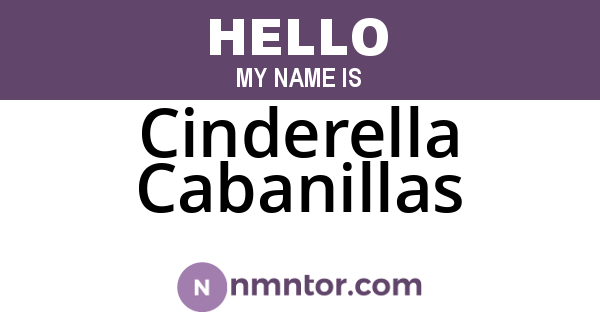 Cinderella Cabanillas