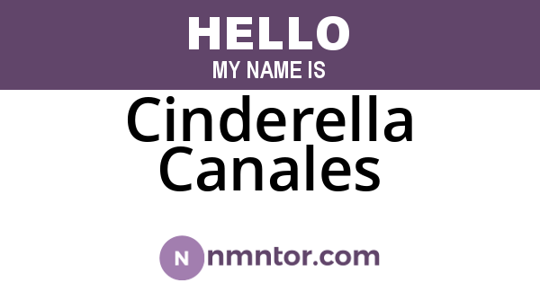 Cinderella Canales