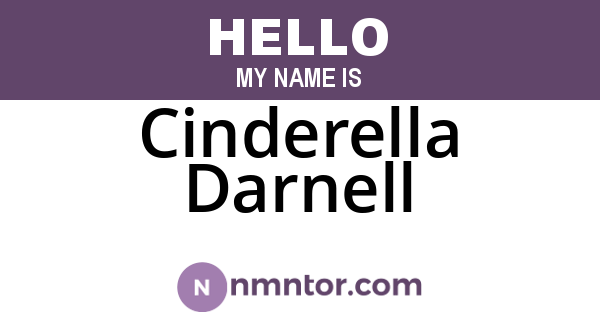 Cinderella Darnell
