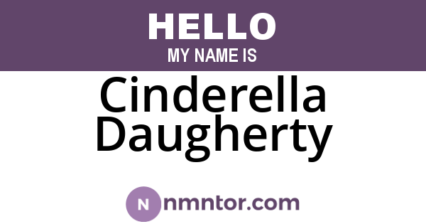 Cinderella Daugherty