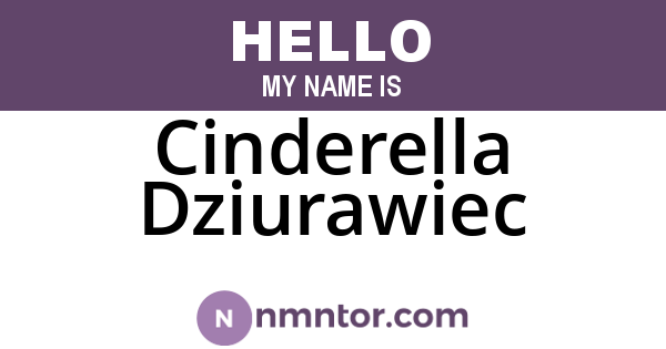 Cinderella Dziurawiec