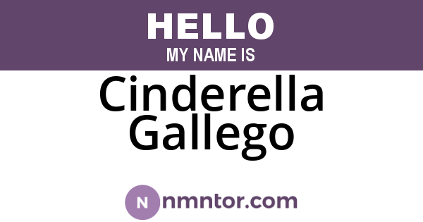 Cinderella Gallego