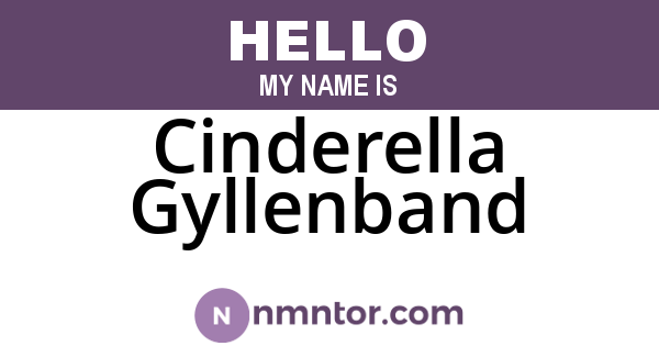 Cinderella Gyllenband