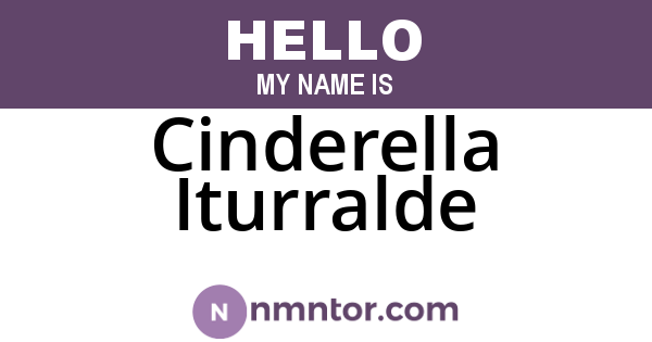 Cinderella Iturralde