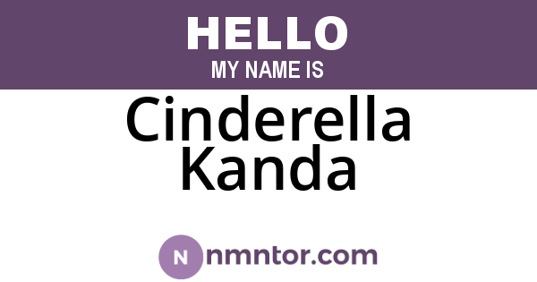 Cinderella Kanda