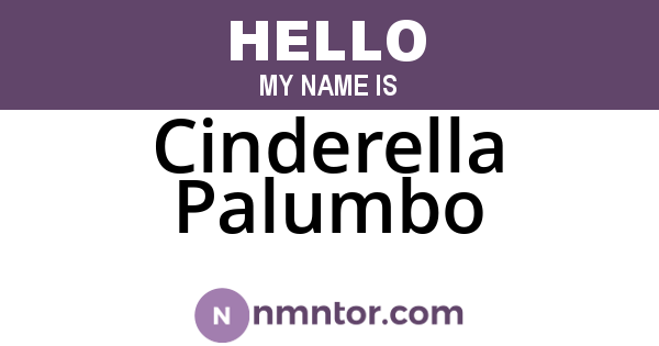 Cinderella Palumbo