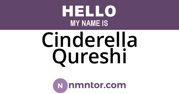 Cinderella Qureshi