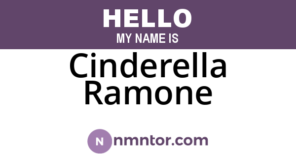 Cinderella Ramone